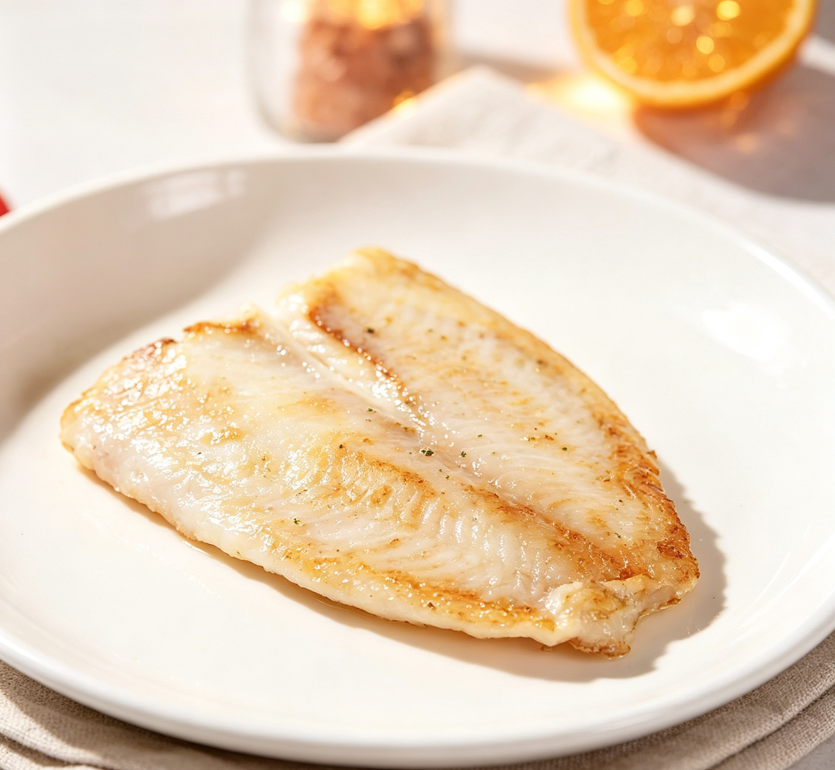 Seared Tilapia Fillets