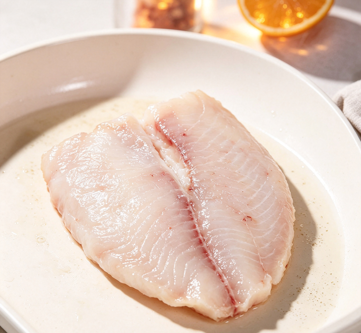 Seared Tilapia Fillets