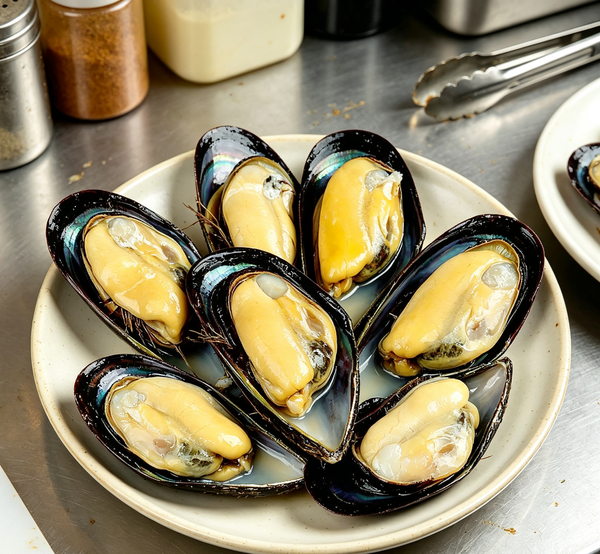 Steamed Mussels