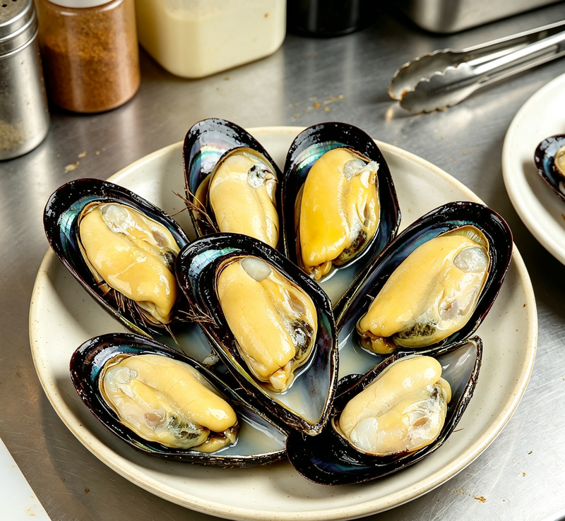 Steamed Mussels