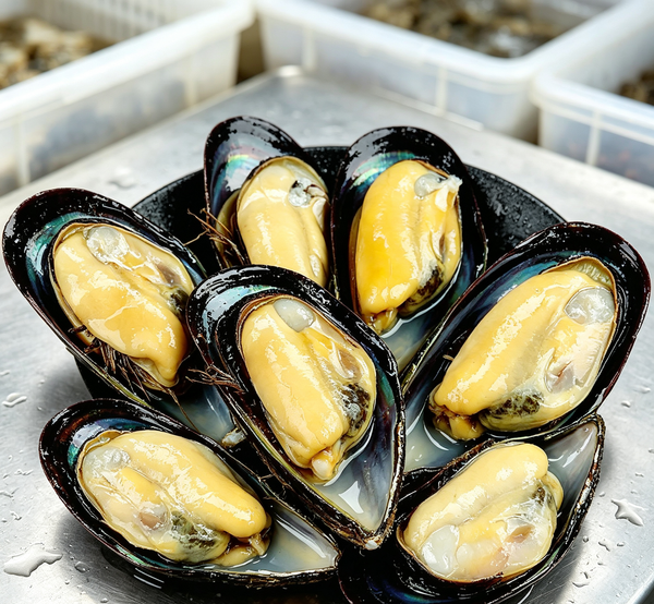 Steamed Mussels