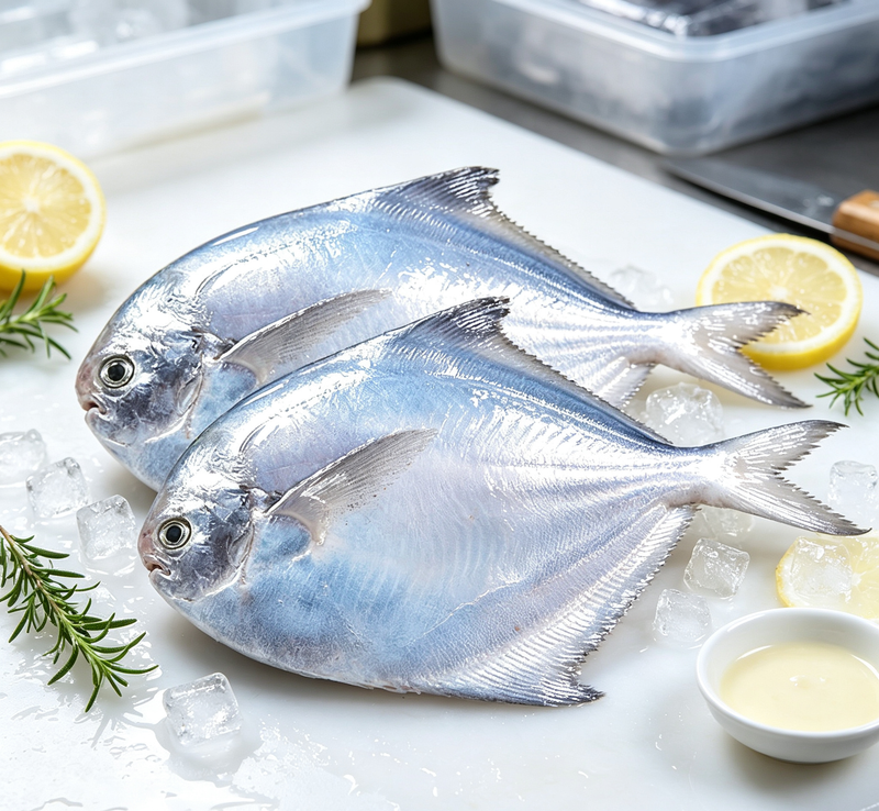 Fresh Silver Pomfret
