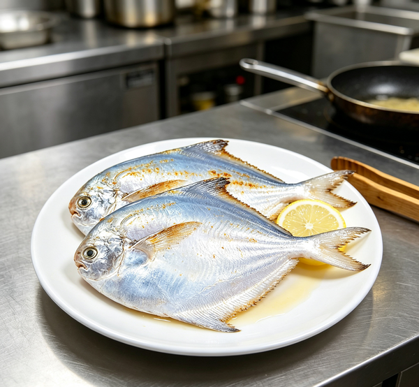 Fresh Silver Pomfret